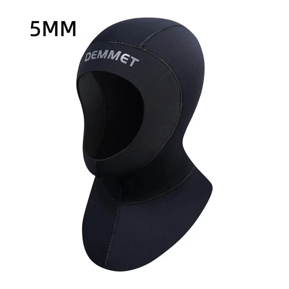 NEW Diving Wetsuit Hood 3MM/5MM Neoprene Scuba With Shoulder Snorkeling Equipment Hat Cap Winter Swim Warm Spearfishing Dropship 3