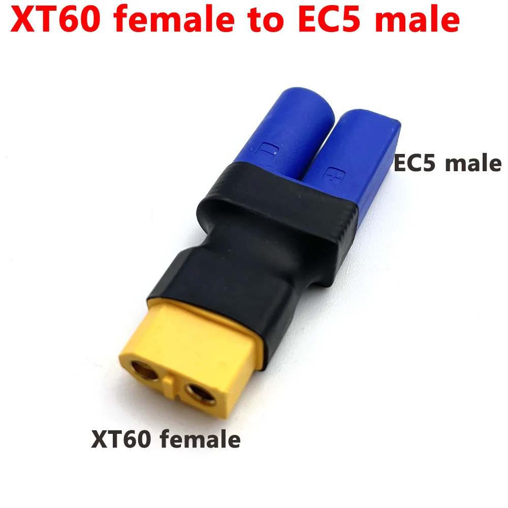 ☆T型プラグオスコネクタ XT90メスコネクタアダプター 変換 ラジコン