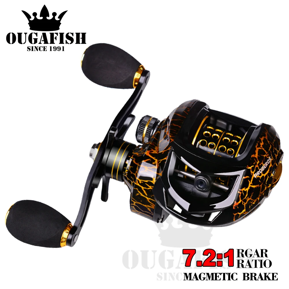

Fishing Reel Baitcasting 7.2:1 Drag 10kg Casting Ultralight Carretilha De Pesca Accesorios Mar Leurre Carpe Molinete Equipament