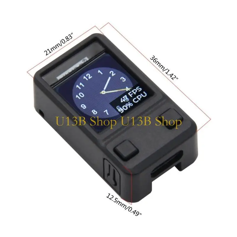 U13B ESP32S3 GC9A01 핀 헤더가 있는 0.85인치 LCD 디스플레이 모듈 개발 보드