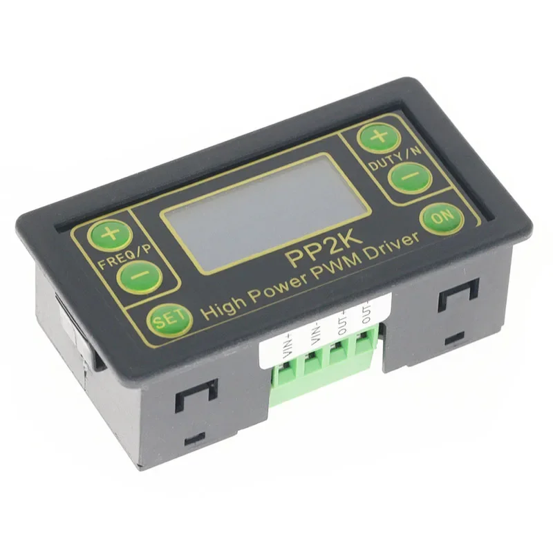 ZK-PP2K PWM DC 3.3~30V 12V 24V Motor Speed Controller regulator 8A 150W Adjustable LED Dimmer Pulse Frequency Duty Ratio