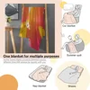 Fourbob-Booba Animation for kids 2020 Medium Blanket Soft comforter sets throw for Couch Warm Flannel Blankets Bedroom Décor 5