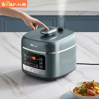 Electric Pressure Cooker Household 5 Liter Capacity Smart High Voltage Rice Cooker Multi-functional Soup Porridge Stew Pot 220V 1