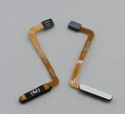 Premium Fingerprint Sensor Flex Cable with Power Button and Fingerprint Recognition (A24 Silver)