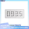 2025 New Wall Clock Modern Fashion Personality Art Mute Living Room Wall Clock Luxury Wall Clock 1