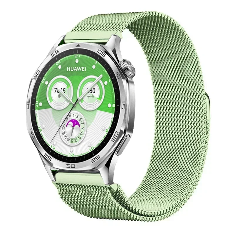 Sleek Milanese Magnetic Watch Band, 20mm/22mm, Stainless Steel Mesh Strap