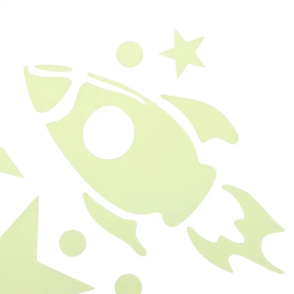 Green Glow in The Dark Stars New PVC Moon Wall Stickers for Bedroom Star Astronaut Nighttime Starry Sky Wall Decal Room luminous wall stickers