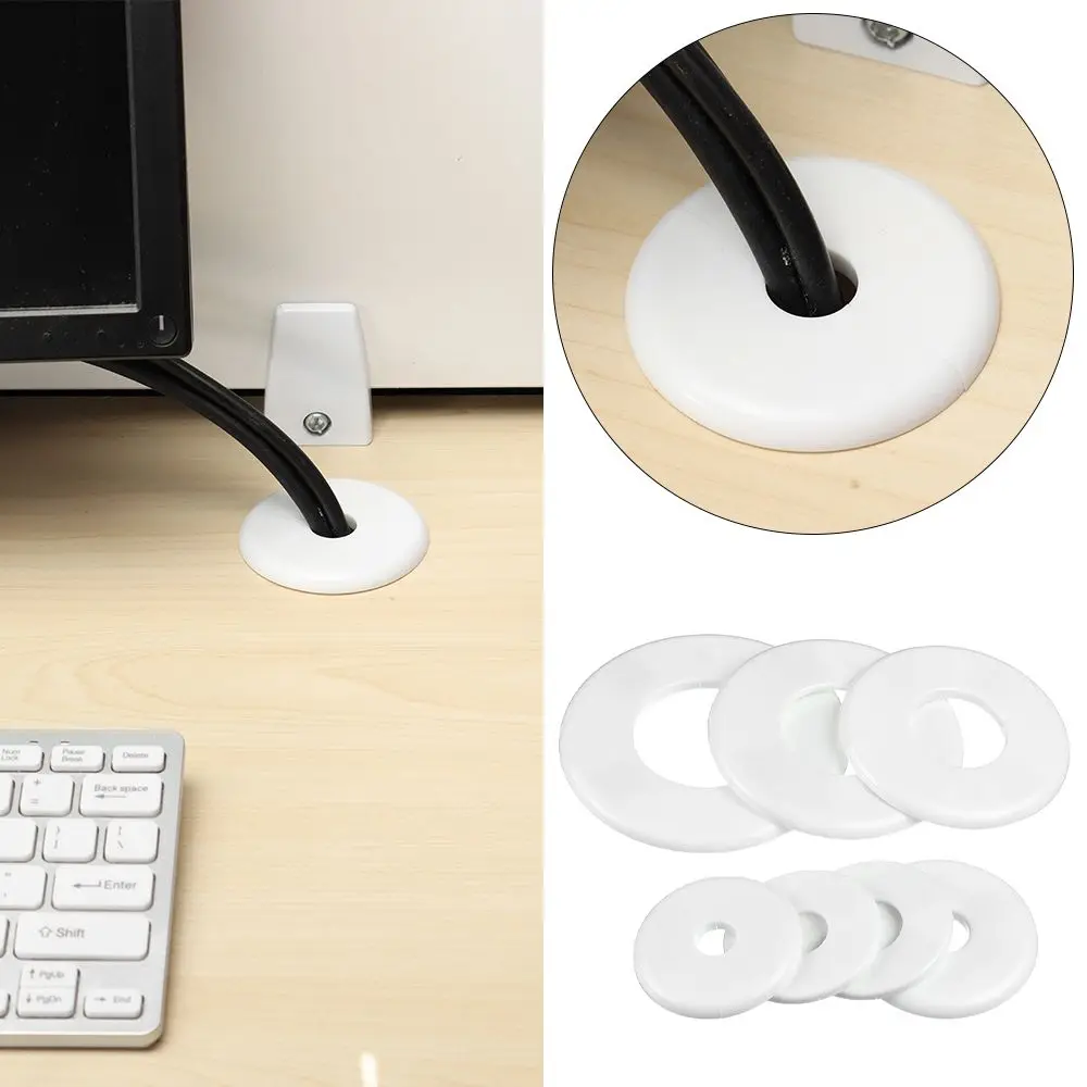 1Pcs Wall Wire Hole Cover Wall Hole Pipe Decorative Cover Splittable Self-adhesive