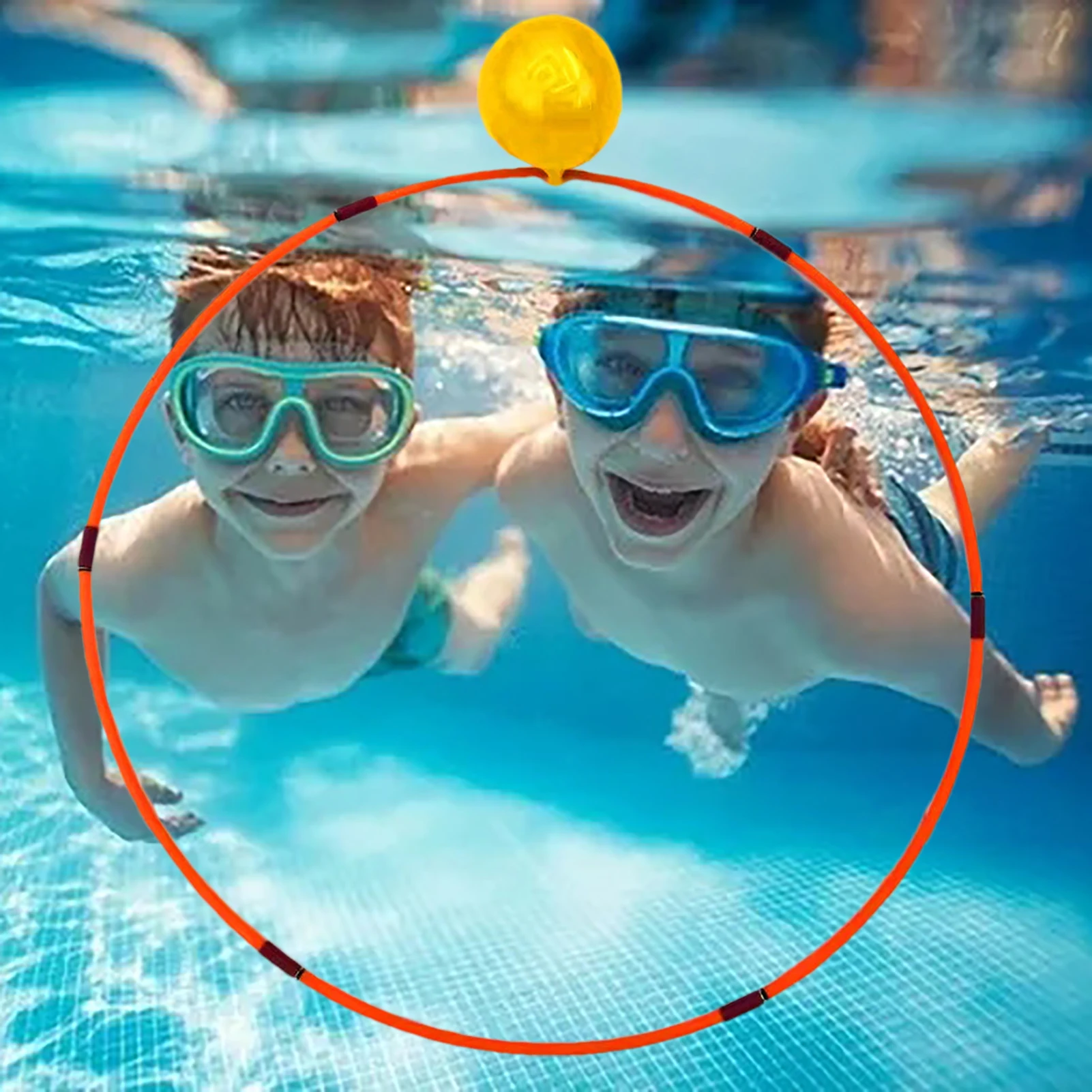 Diving Swim Rings Pool Toy Under Water Dive Swimming Through Games for Summer Kids Dive Train Circles for Summer Outdoor 2 Diving Swim Rings Pool Toy Under Water Dive Swimming Through Games for Summer Kids Dive Train Circles for Summer Outdoor 2