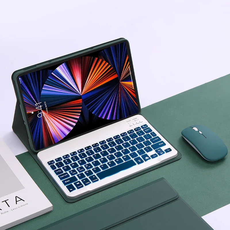 バックライト付きキーボードタブレットケース,Lenovo,Xiaomi Pad, Pro