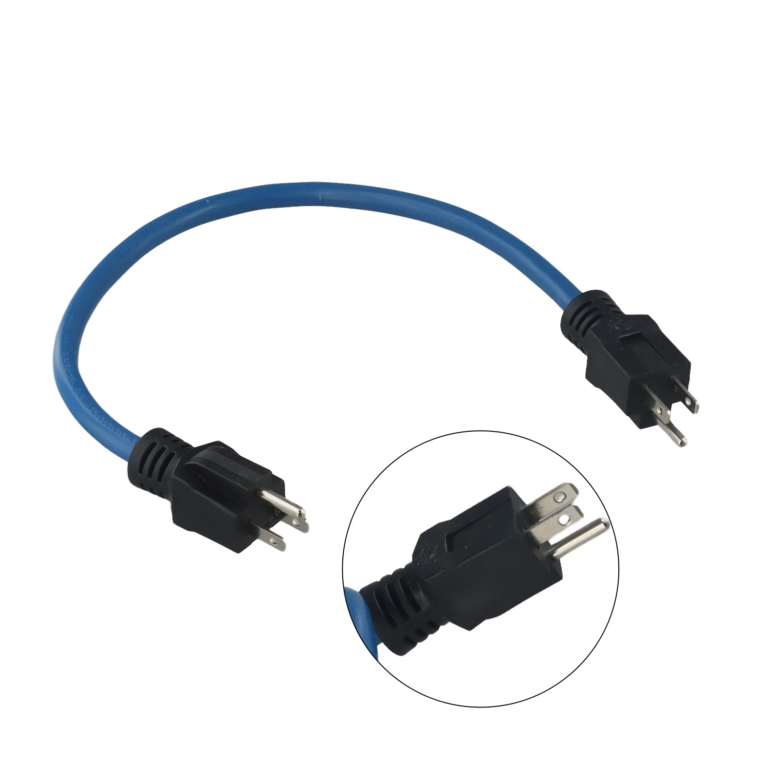 

Generator Adapter Extension Cord Home Improvement 1pc 3Prong Plug PVC 12AWG 125V Electrical Supplies Practical