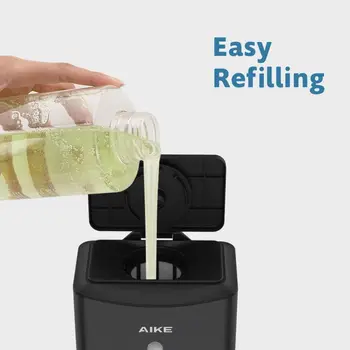 Alternative view of Automatic Soap Dispenser 1100ML Large Capacity Wall Mounted Commercial Bathroom Liquid Soap Dispenser