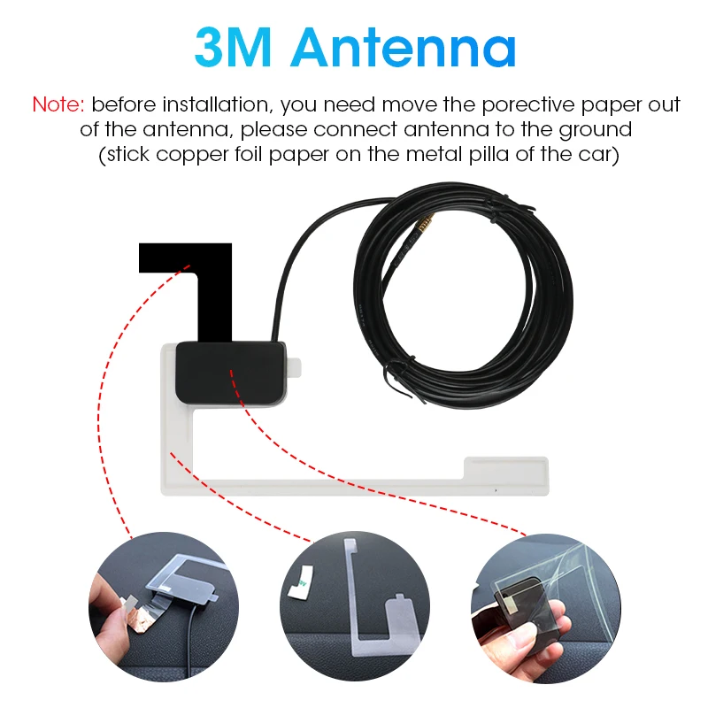 Dab Antenna Srnubi DAB+ Modules USB Adapter Android Car Radio GPS Stereo Receiver Player For European Universal