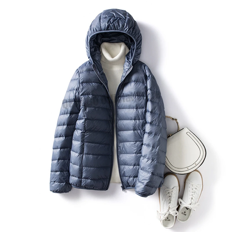 Over Size 5xl 6xl 7xl Women Ultra Lightweight Packable Autumn Winter Warm Jackets 2023 New Arrivals Female Slim Short Down Coat