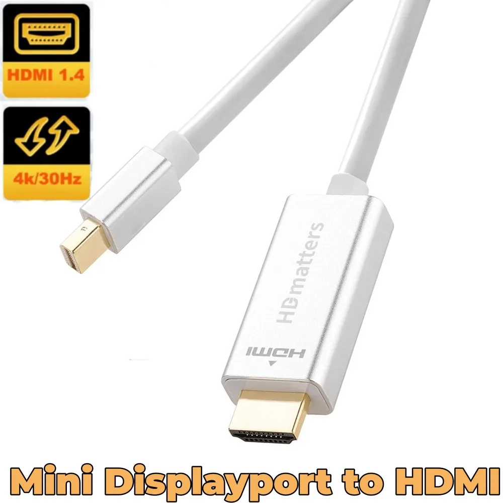 Mini DP a HDMI Cable adaptador para el MacBook Pro Air Thunderbolt