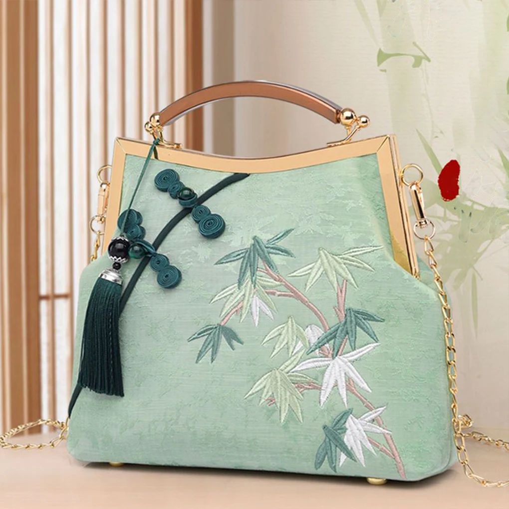 Women Shoulder Bag Handmade Crossbody Messenger Handbags Vintage Fashion Flowers Exquisitely Embroidered Carrier