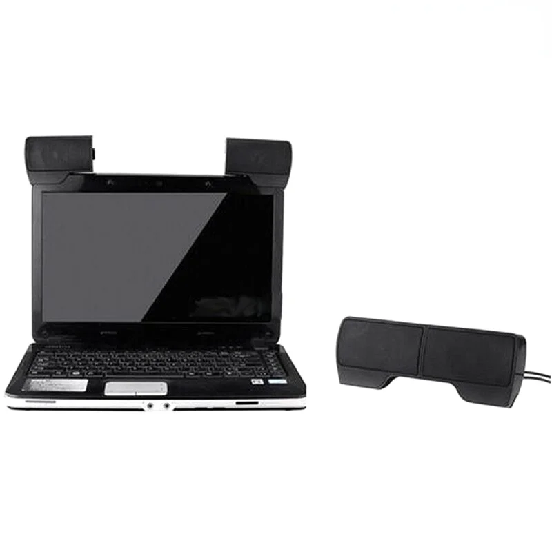 Bluetooth Speaker Portable Speaker Mini Bluetooth Speaker Computer Speaker Audio Speaker Mini Sound Box Portable Mini Clip USB Soundbar for Laptop / Desktop / Tablet PC Soundbar Powered Bluetooth Speaker Subwoofer