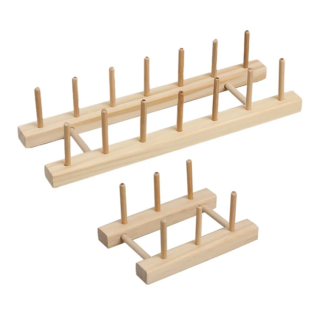 Wooden Braiding Hair Rack ,Wall Mount Hair Holder ,Thread Holder, Cones  Stand - AliExpress