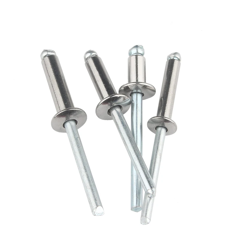 Rivets and Fasteners Rivets and Screws 50pcs M3 M3.2 M4 M5 304 Stainless Steel Blind Rivet Pop Round Head Pull Rivet Decoration Nail Exhaust Pop Pull