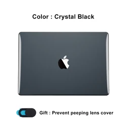 Sleek & Durable Laptop Case - Premium Protection - Air 15.3 A3448 (Crystal Black)