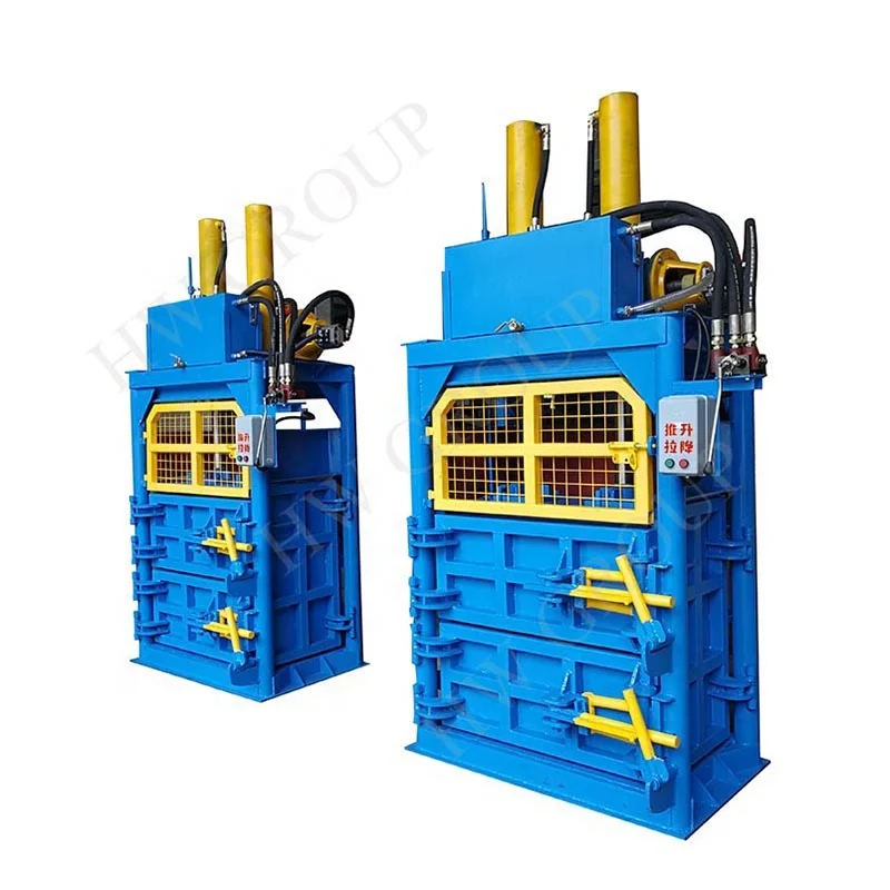 Plastic Metal Scrap Garbage Compressor Compactor Hydraulic Baler Machine