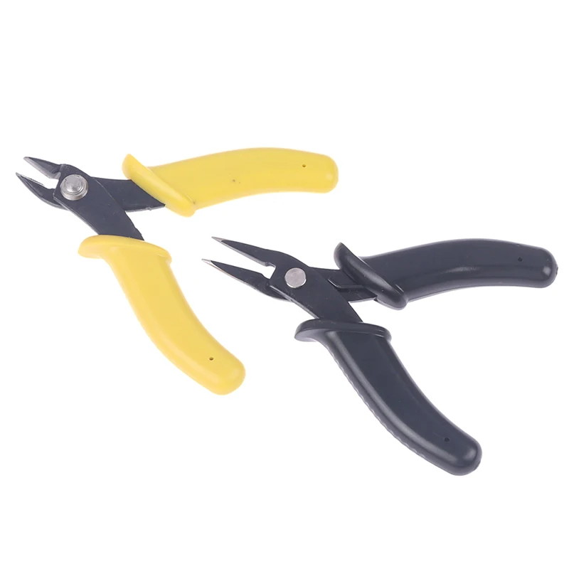 Assembly Tool 3D Metal Puzzle Model DIY Tweezers Tools Needle Nose Pliers For Assembling Oblique Mouth Pliers & Long Nose Pliers 5