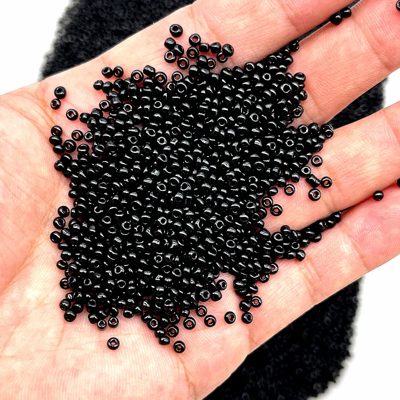 thumbnail image 1 of Nuevas cuentas de cristal checo de 15 g, 2 mm, 3 mm y 4 mm para hacer pulseras y accesorios de joyería, 1 of 5