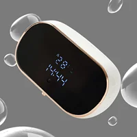 เครื่องจ่ายสบู่อัตโนมัติแบบติดผนัง ความจุขนาดใหญ่ เครื่องจ่ายสบู่เซ็นเซอร์แบบชาร์จไฟได้แบบไม่ต้องสัมผัสพร้อมหน้าจอ LED, สมาร์ทอิเล 2