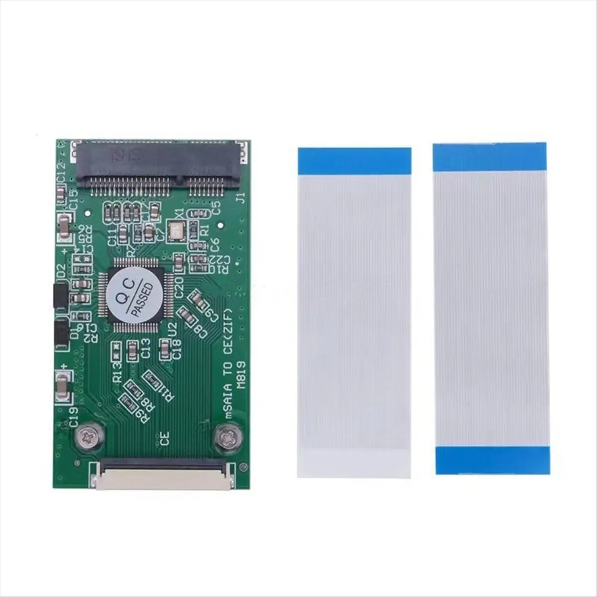 AT42 MSATA SSD-CE ZIF 어댑터 미니 PCI-E MSATA SSD-40핀 1.8인치 변환기 카드 전송 변환기 카드