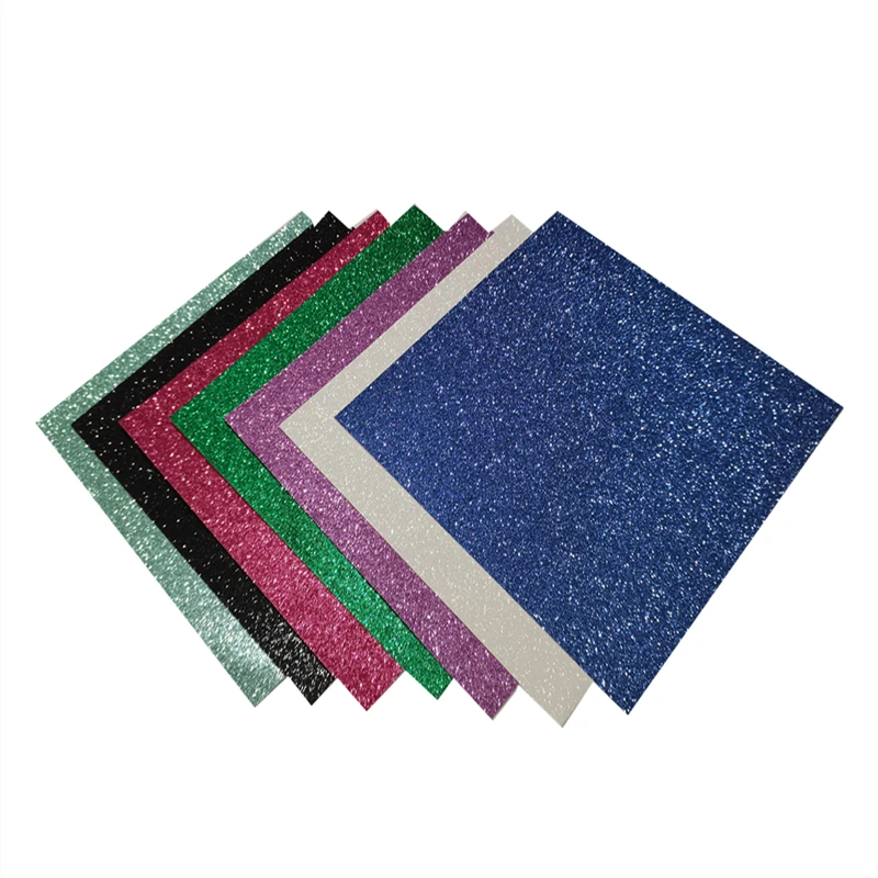 20 Fogli Di Cartoncino Glitterato Verde A4 250g/m² – Carta Lucida Per Arti Creative, Fai Da Te, Decorazioni Feste E Confezioni Regalo
