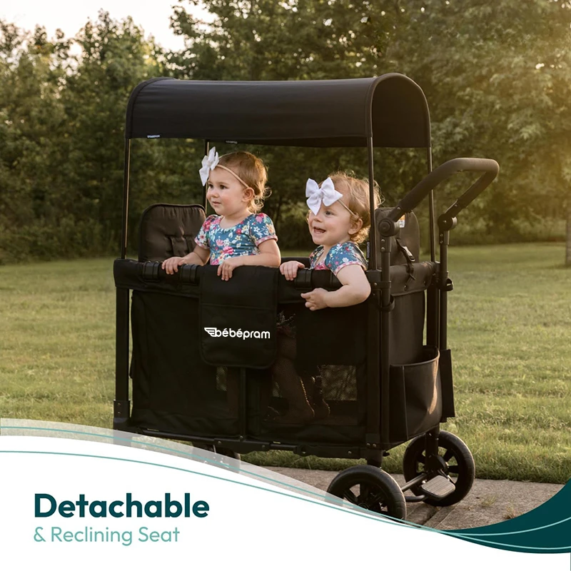 1-5yTwin strollers Outdoor Children's campers with reclining seats