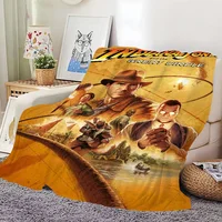 Indiana Jones And The Great Circle Skicomfort Warm Soft Home Lunch Blanket Suitable For LivingRoom Office Daily Travel Gifts 1
