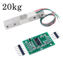 Precision Aluminum Alloy Load Cell Weight Sensor with HX711 AD Module - Multi - Capacity Options (20kg)