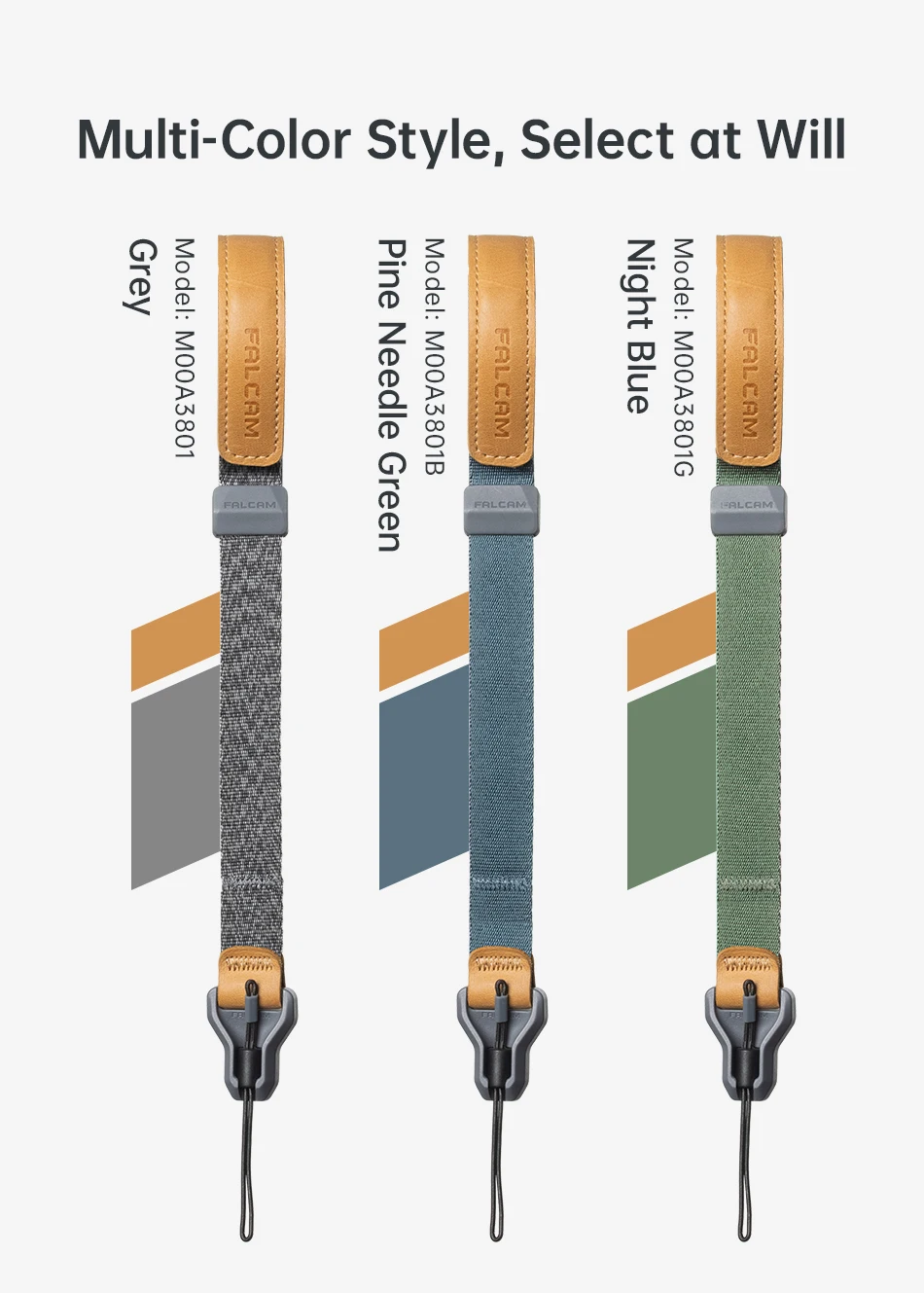 FALCAM M00A3801Maglink Quick Magnetic Buckle Wrist Strap Stable Fashional Wrist