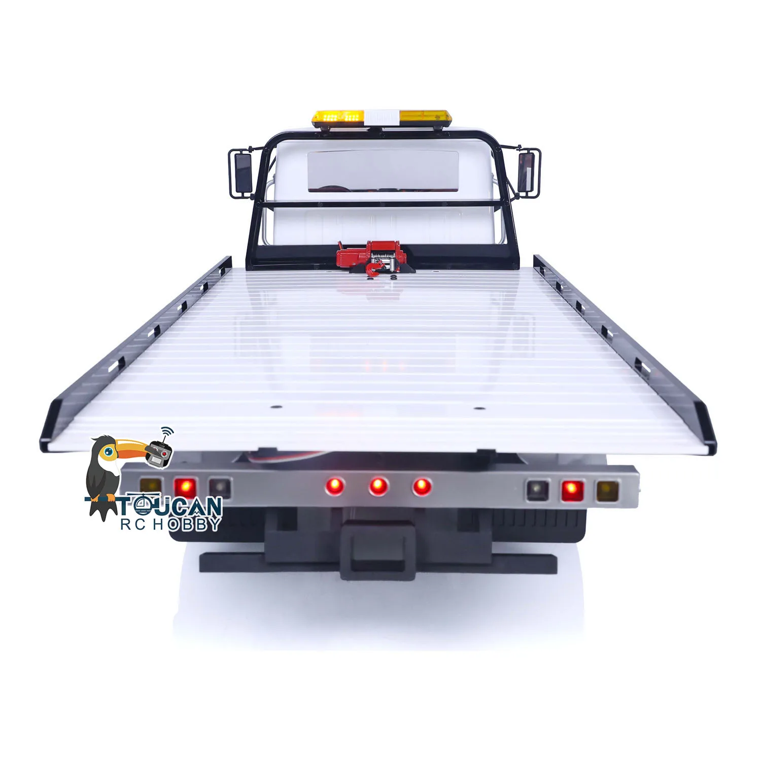RTR CROSSRC WT4 1/10 RC Wrecker Tow Truck Two-speed Road Rescue Vehicles Painted Assembled Car Model Light Sound Set THZH1605 2