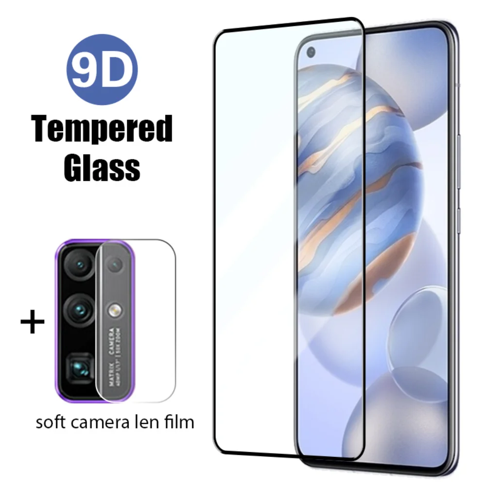 

Cover 2in1 9D Glass + Len Screen Protector for Honor 10i 20i 20e Tempered Glass Protective Glass for Huawei Honor 20 Pro 10 Lite