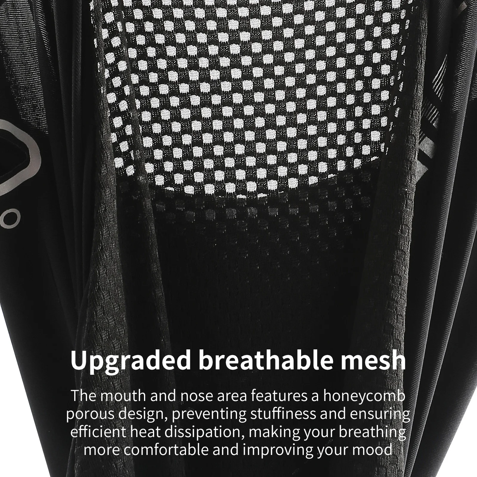 TOSUOD Summer Face Mask Breathable Ice Silk Cycling Sports Mask - Image 3