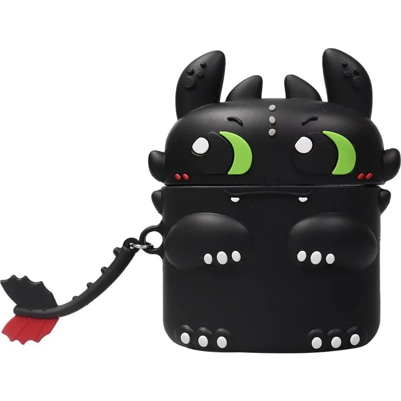 Dragon Silicone Earphone Case Cover - Cute Accessories