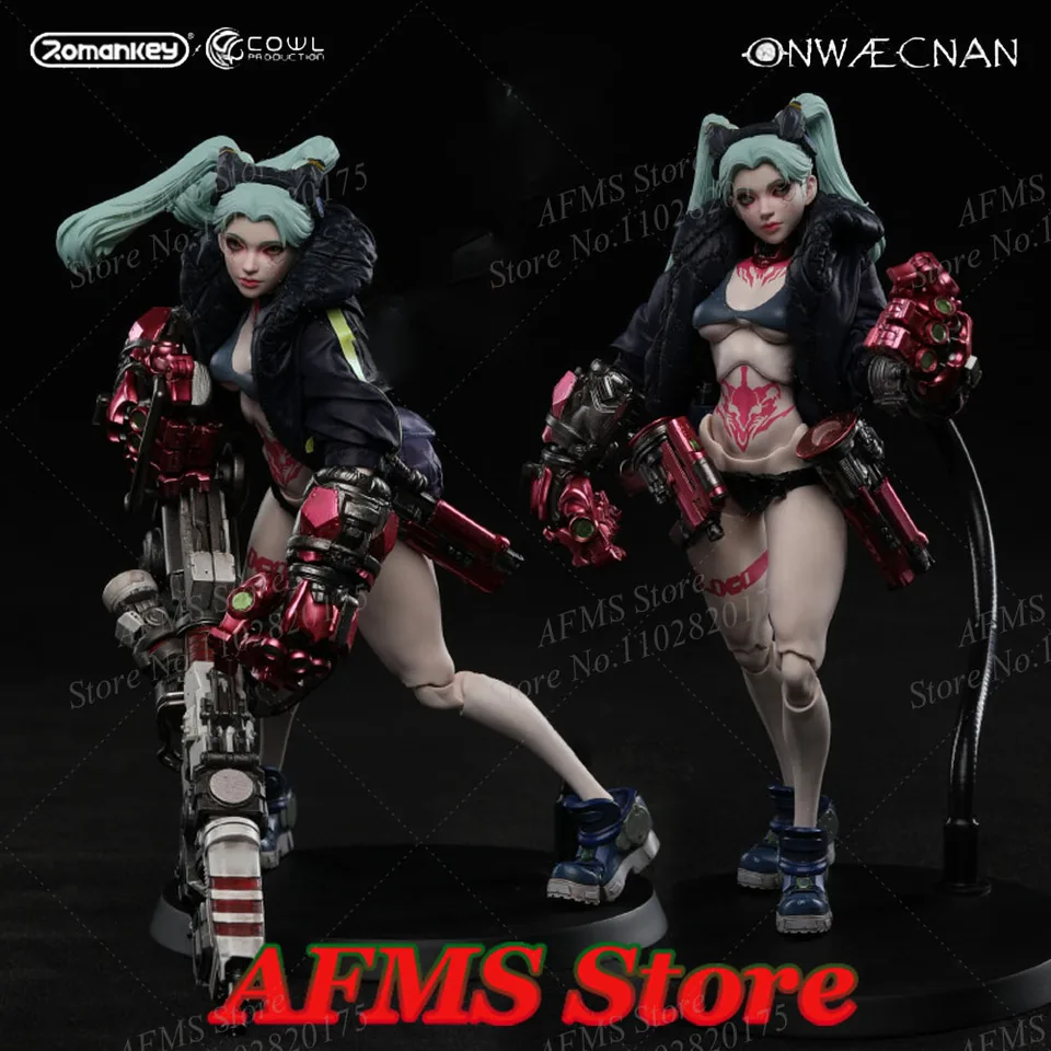 IN STOCK Romankey 1/12 Scale Collectible Figure Anime Gun Girl