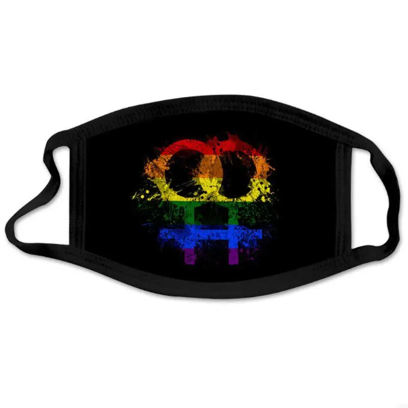 28GD V Mask Rainbow Masks Washable Mask Reusable Face Masks