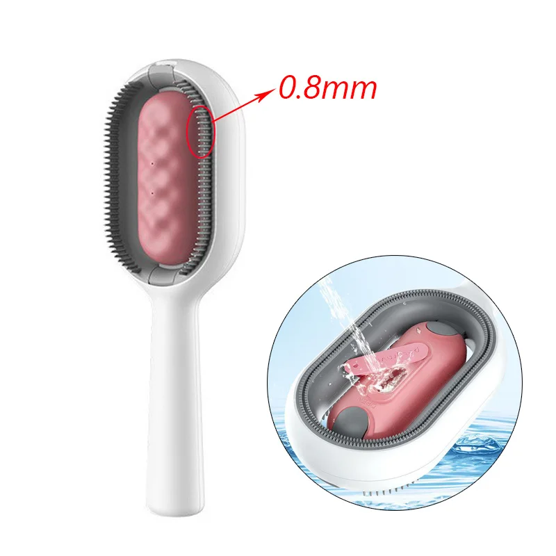 Enhanced Pet Hair Removal Comb with Wipes - Premium Grooming Tool