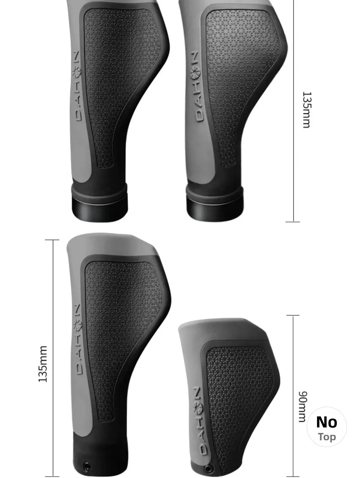 Dahon Large Bicycle Handlebar ips P8K3 Rubber Palm Rest Mountain Bike Universal P8 Accories Cycling Equipment Parts