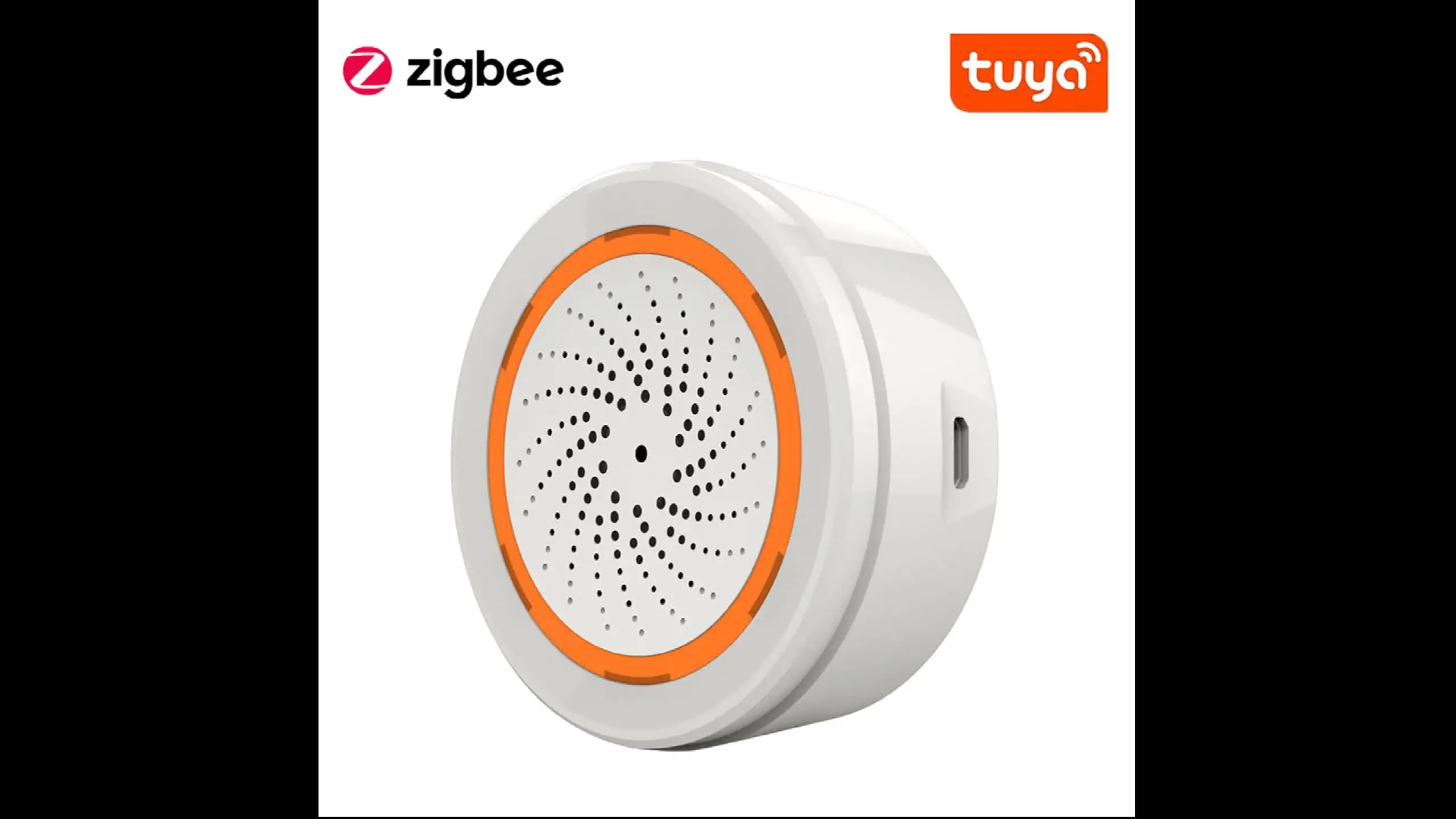 Sirena Allarme Zigbee Smart - 100 DB, Luce Stroboscopica | Controllo App, Compatibile Alexa/Google - Foto 10