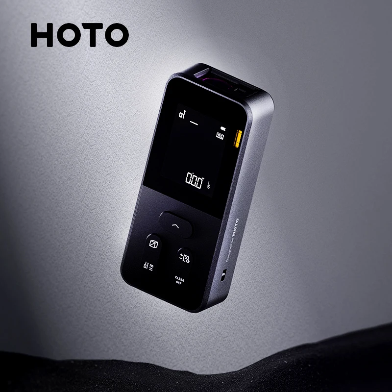 HOTO Laser Measure ECO 7 modes Digital Tape Rangefinder Measuring Distance 50M 2 Inch HD Display Store 99 Data Sets,laser rangefinder,laser tape measure,digital tape measure,tape measure