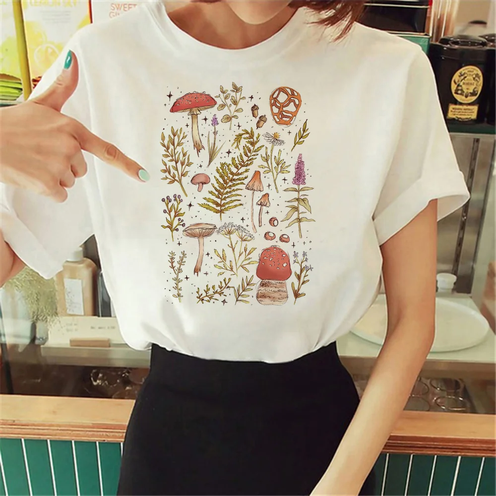 

Goblincore t-shirts women funny top female anime clothes