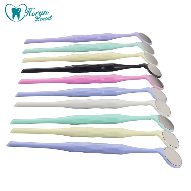 

10pcs/Box Dental Double Sided Mouth Mirrors Autoclavable Premium Front Surface Exam Reflector Oral Mirror Dentistry Tools