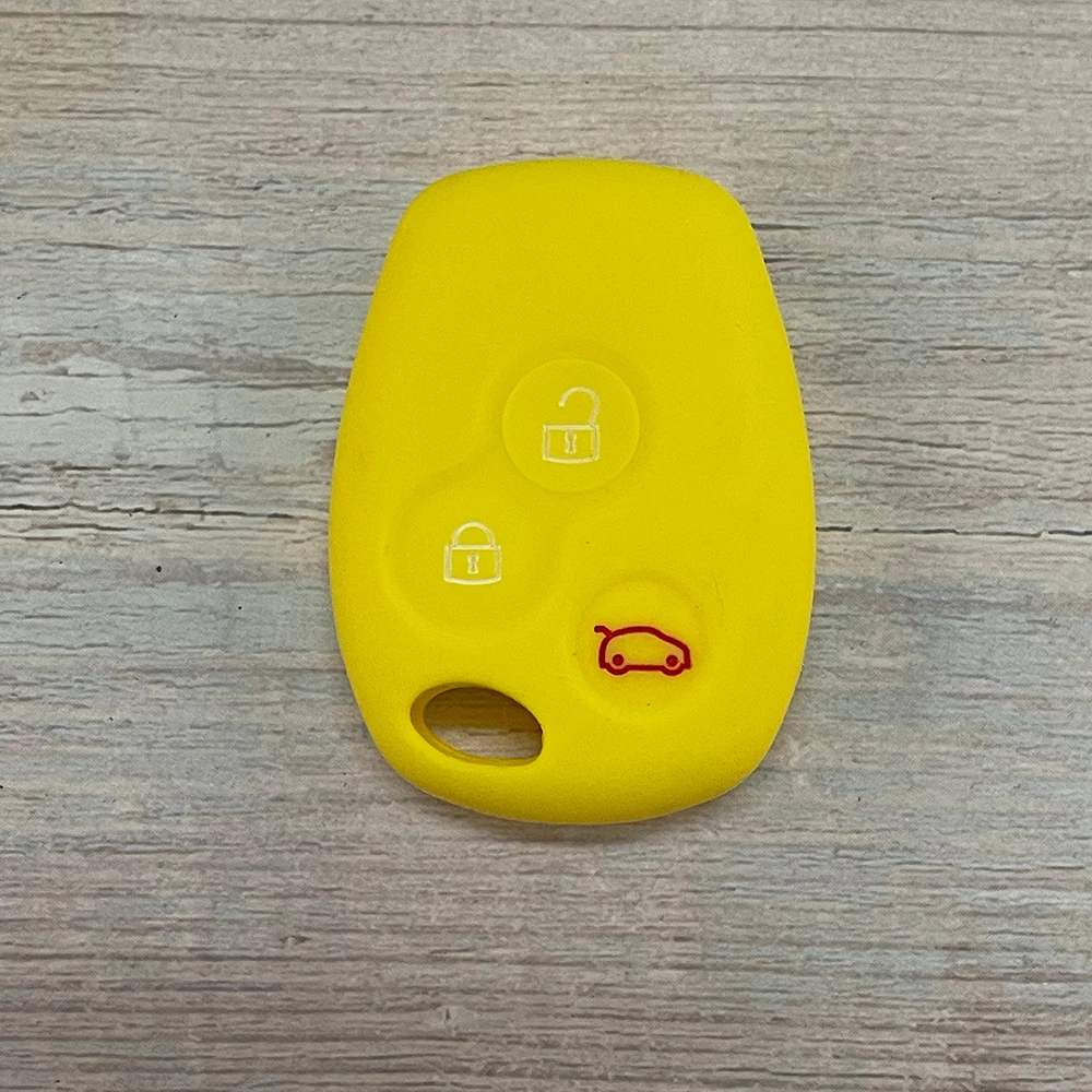 Silicone Remote Key Case Fob Cover for Renault Kangoo Scenic Megane Sandero Captur Twingo Modus for DACIA Duster Logan Sandero key case key case cover car key shell