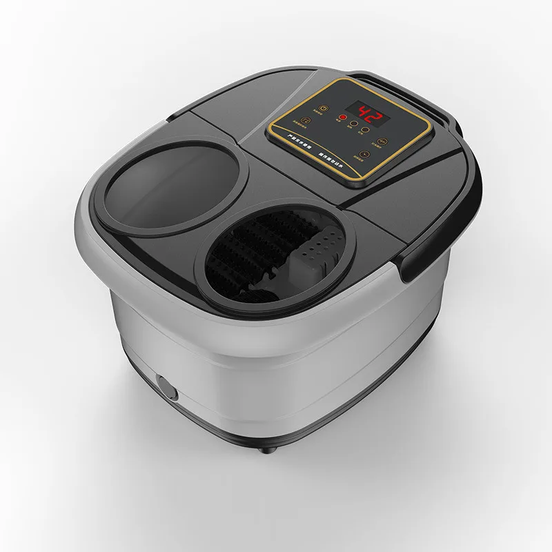 Household Fully Automatic Foot Bath Foldable Footbath Massage Bucket Knee Pad Fully Constant Temperature Heating