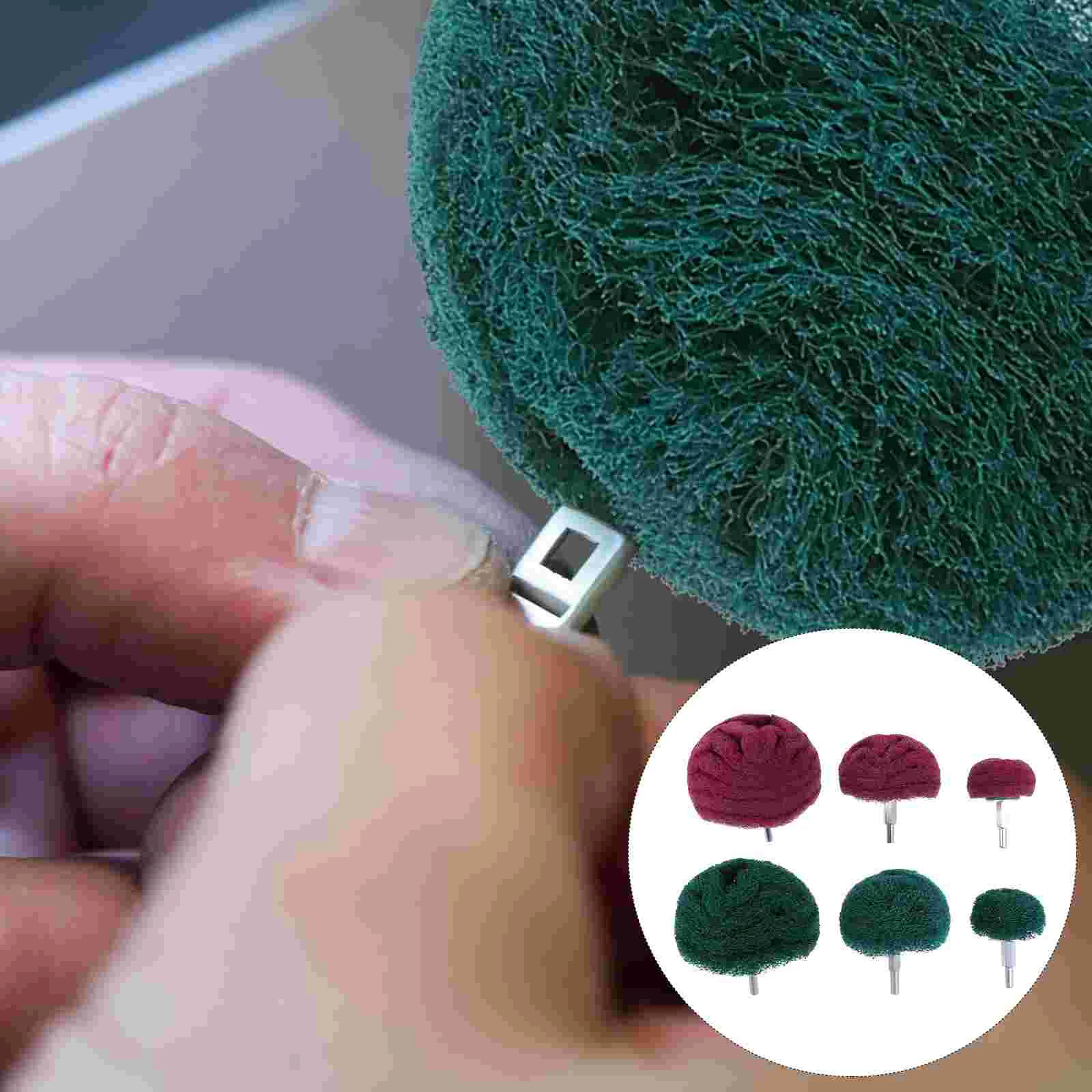 6 Pcs Polishing Wheel Abrasive ing Wheels Rotary Tool Accessories Small Efficient Jewelry Rust Deburring