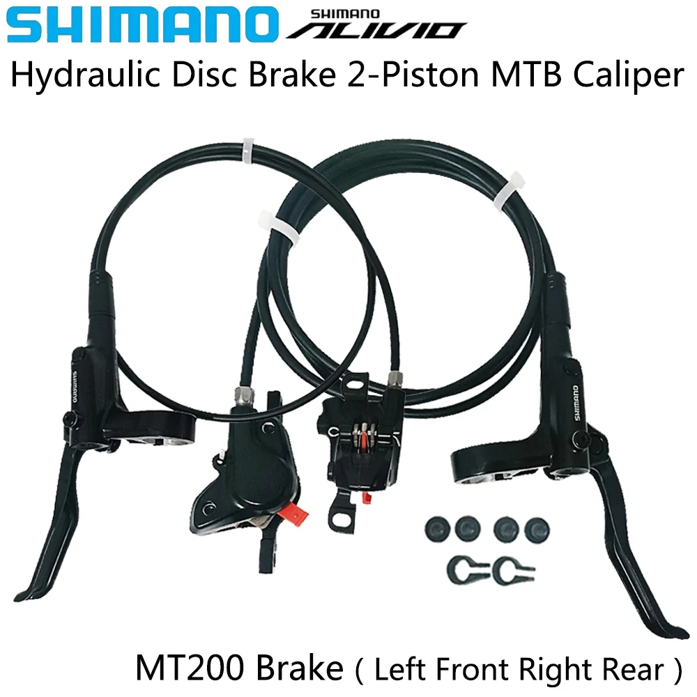 

Велосипедный Тормоз SHIMANO BR BL MT200, левый передний правый задний гидравлический дисковый тормоз для горного велосипеда, оригинальные детали для велоспорта